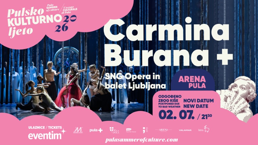 Izvedba „Carmine Burane+“odgađa se za četvrtka 2. srpnja
